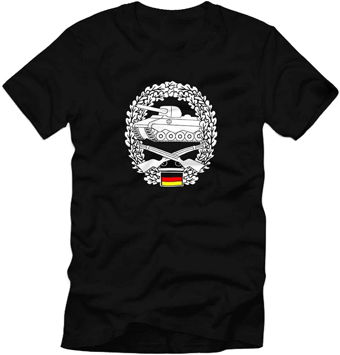 Dran Drauf Drüber  Armed Forces Panzergrenadier Badge T-Shirt. Premium Cotton Short Sleeve O-Neck Mens T Shirt New S-3XL