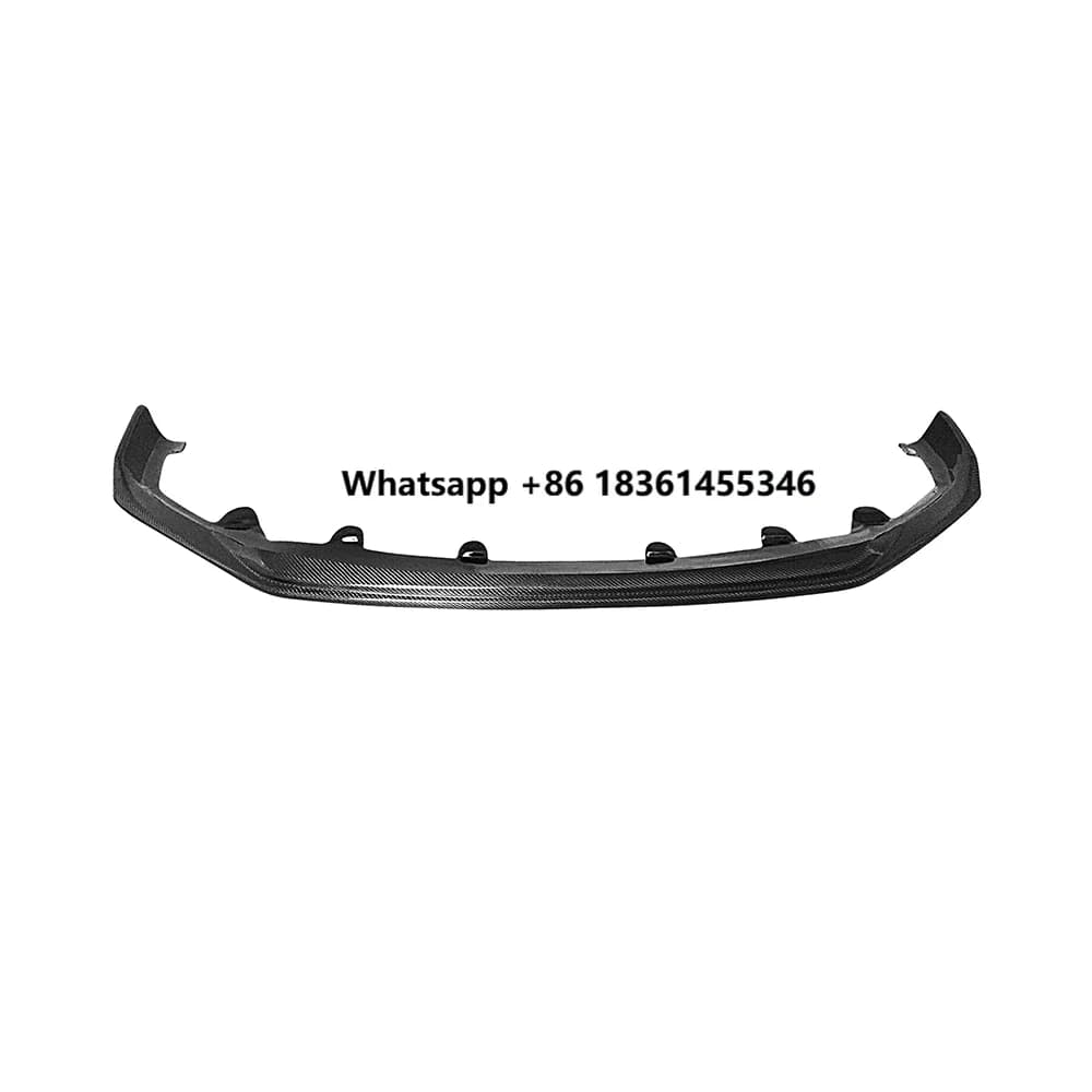 for RC-F Only New G Style Carbon Fiber Front Bumper Add-on Lip Fits 2015-2018