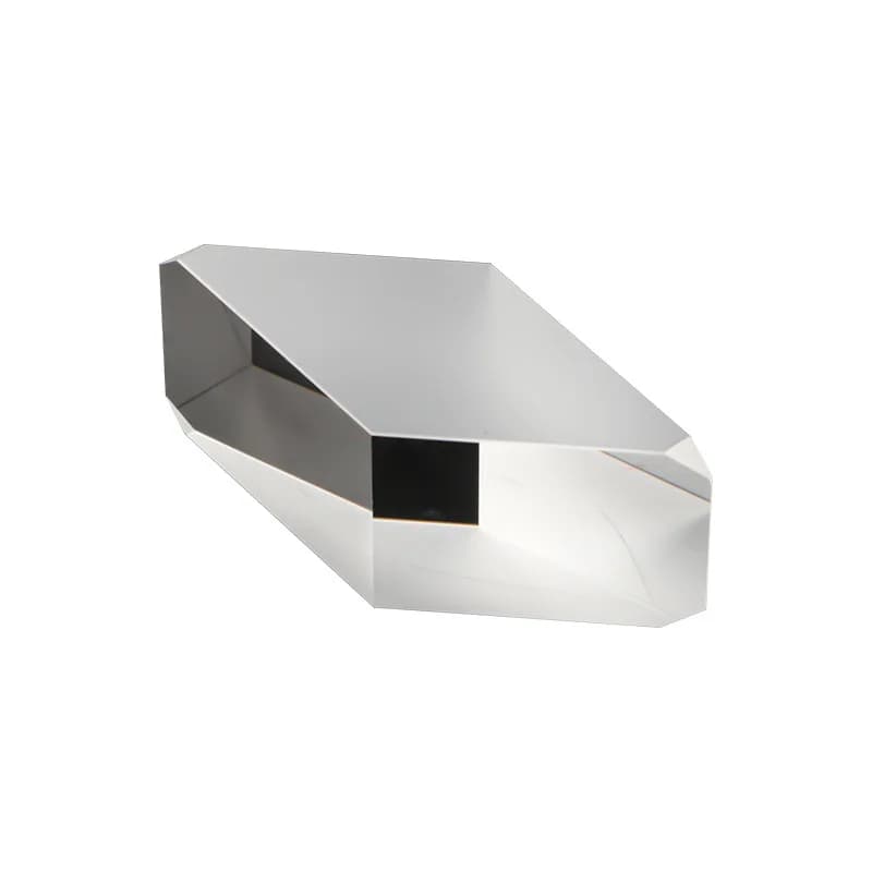 High-Precision BK7 Optical Glass Rhomboid Prism,  Transmission Beam Displacement Prism