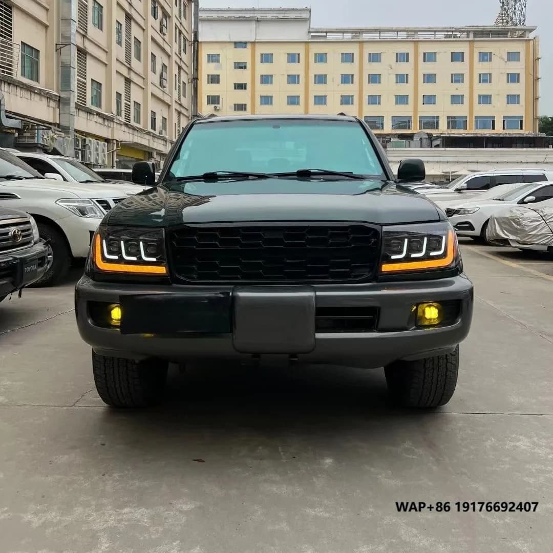 Headlight and Tail Light forToyota Land Cruiser Front LC100 Headlight and Tail Light with LED
