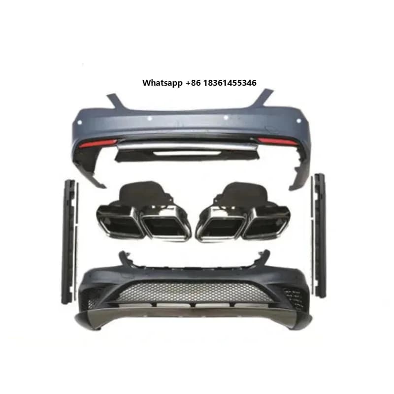 For S-Class W222 2014-2016 High Quality S63   Style Material Car Body Kit