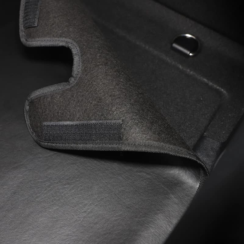 Suetlcoity For Toyota GR Supra MK5 A90 2019-2025 PVC Leather Black Car Trunk Mat DurAble Carpet Car Accessories