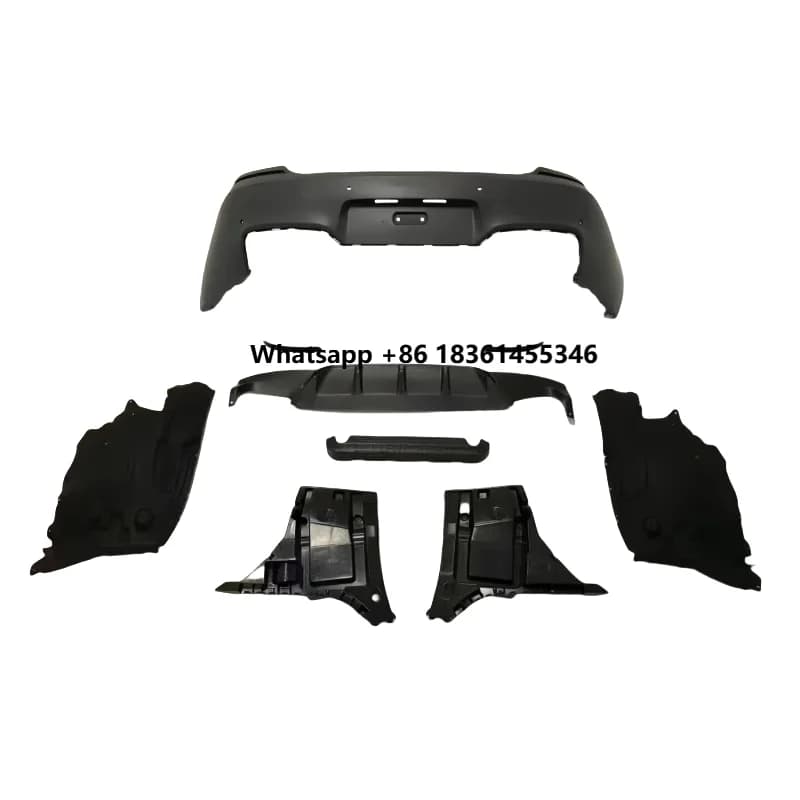 For the M6 Modification of  6 Series with Plastic Material Large Body Kit, Including Front and Rear Bumper Suitable