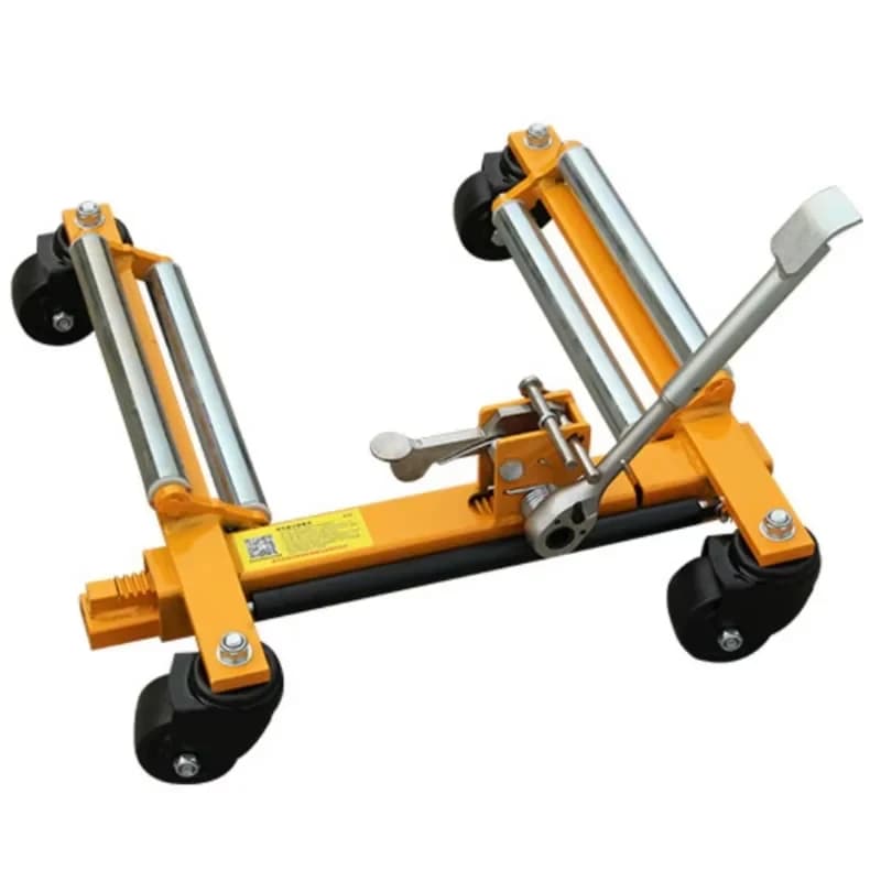 Pedal Gear Tire Dolly / Car Mover – Manual Operation, Gear Drive, Easy to Move Off-Road Vehicles,, Garages, Repair Shop