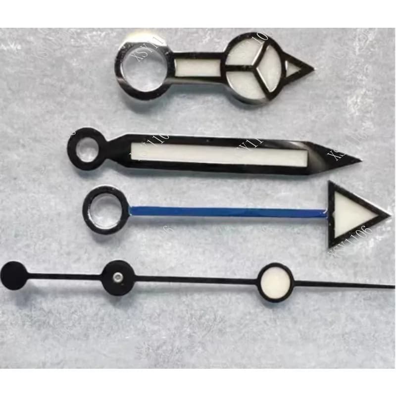 Luminous Watch Hands for GMT 3285/3186 Movement Fits 116710/126710 Watch GMT Movement Accessory with Enhanced Visibility