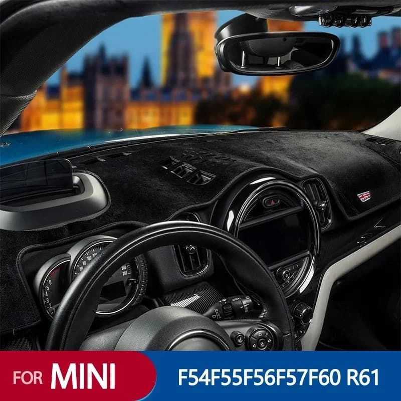 Car Dashboard Dustproof Dash Sun Shade Pad For MINI Cooper S F54F55F56F57F60R61 CLUBMAN COUNTRYMA Interior Accessories