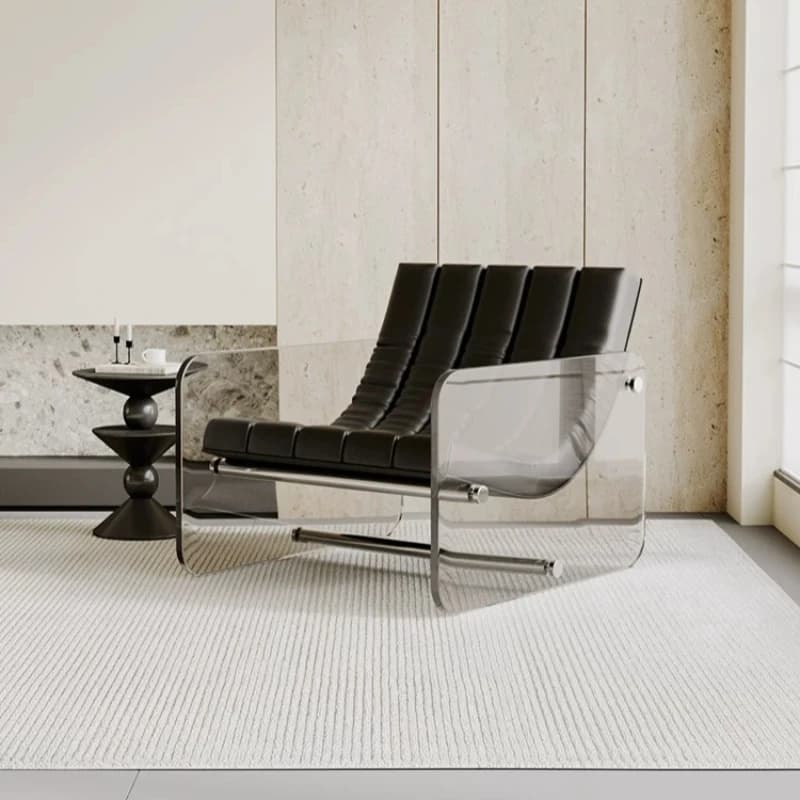 Lounge Comfy Living Room Chairs Bauhaus Designer Weird With Back Living Room Chairs Support Acrylic Chaise Nordic Furniture