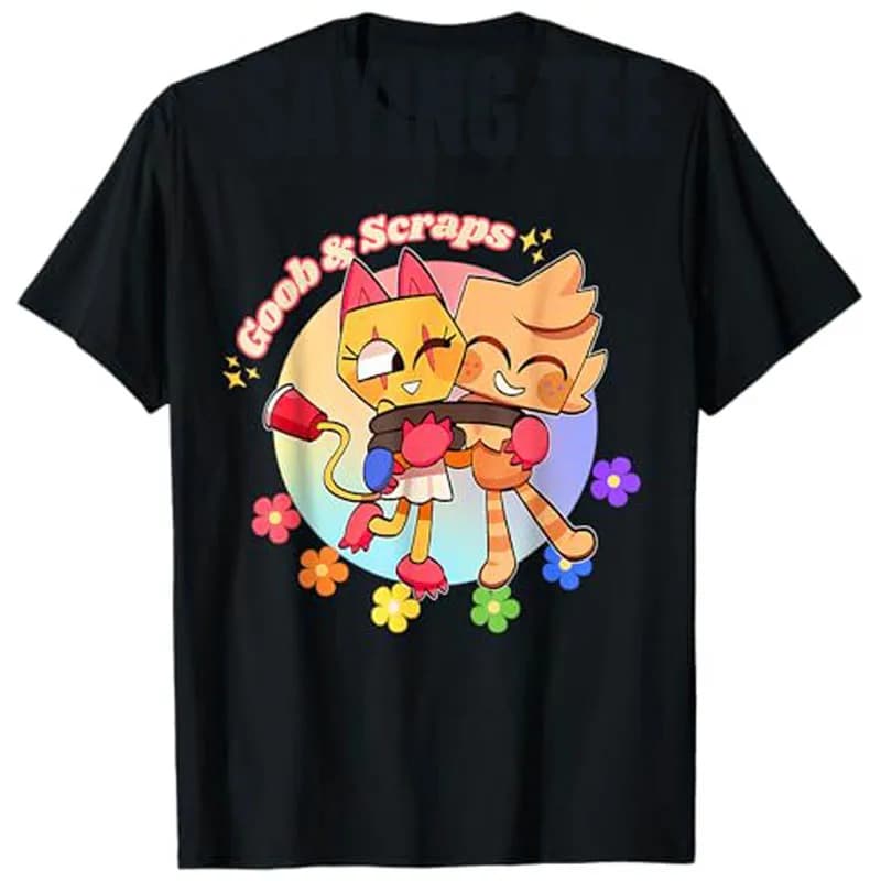 Goob Scraps Birthday Costume for Kids Adults T-Shirt Cute Graphic Outfit Fashion Short Sleeve Blouses Best Friends Novelty Gift