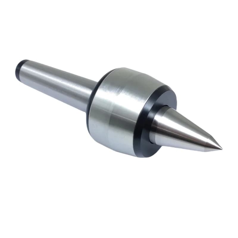 Precision Lathe Live Center with Revolving Center Core Components Including Bearing and Engine