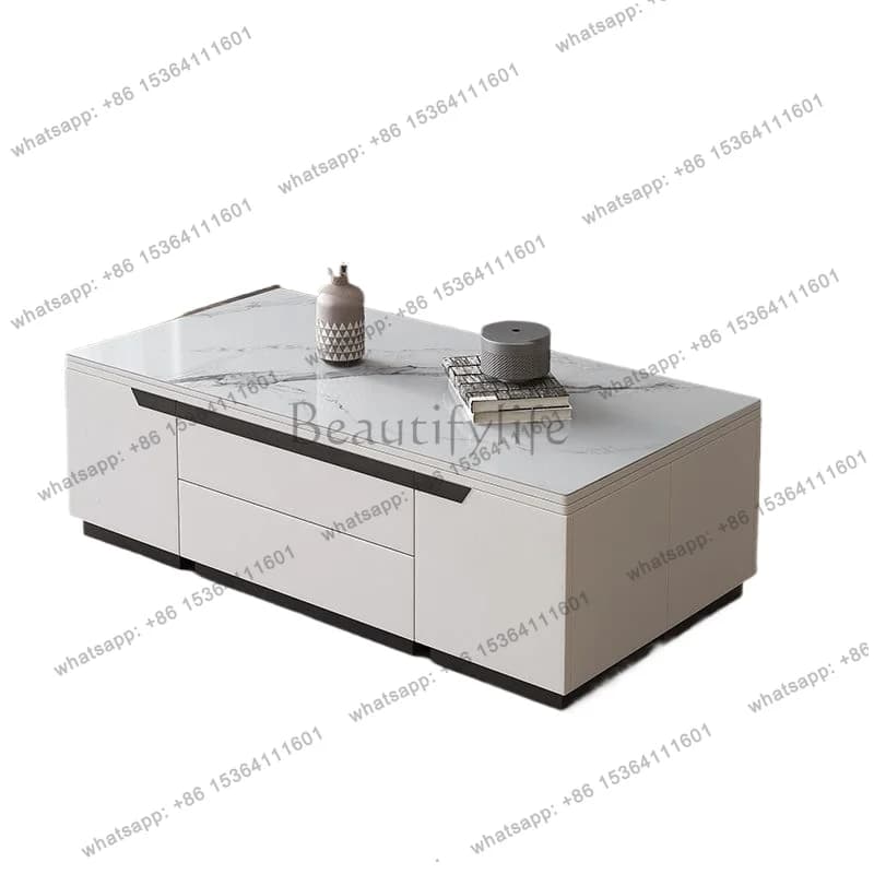 PG Classy Livingroom Coffee Tables Modern Black Designer Apartments Coffee Tables Floor Wooden Stolik Kawowy Furniture Home