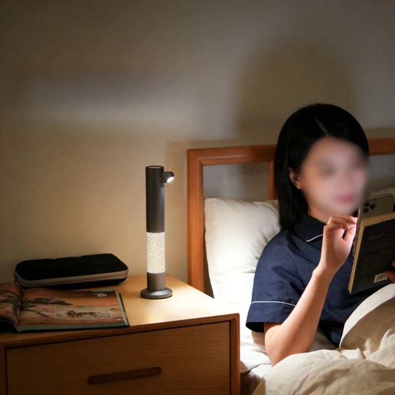 Light multi-functional mobile desk lamp bedside reading lamp camping desk lamp home life atmosphere night