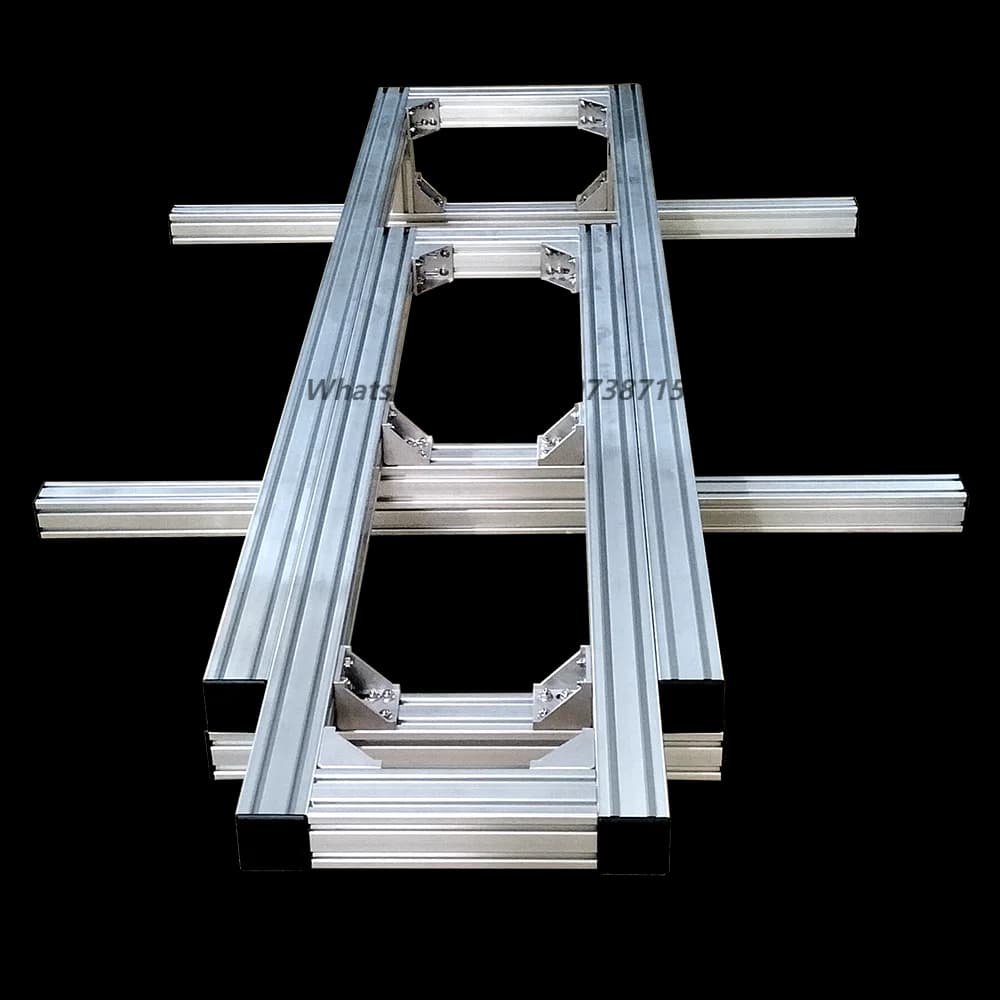 Custom Aluminum Extrusion Profile Roof Rack Platform Heavy Duty Cargo Luggage Rack Metal Cross Bar Basket for Vehicle Transport