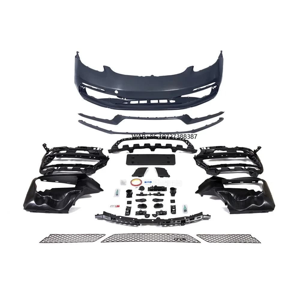 New Polypropylene Front Bumper for 982 (Boxster/Cayman)-Screw-On Installation Includes Screws for GTS Upgrade