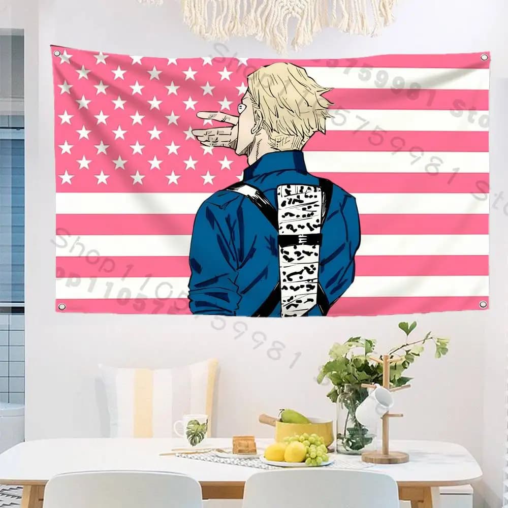 K-Kento N-Nanami Flag Tapestry Banner For Bedroom Outdoor Living Room Restaurant Bar Wall Decor Party