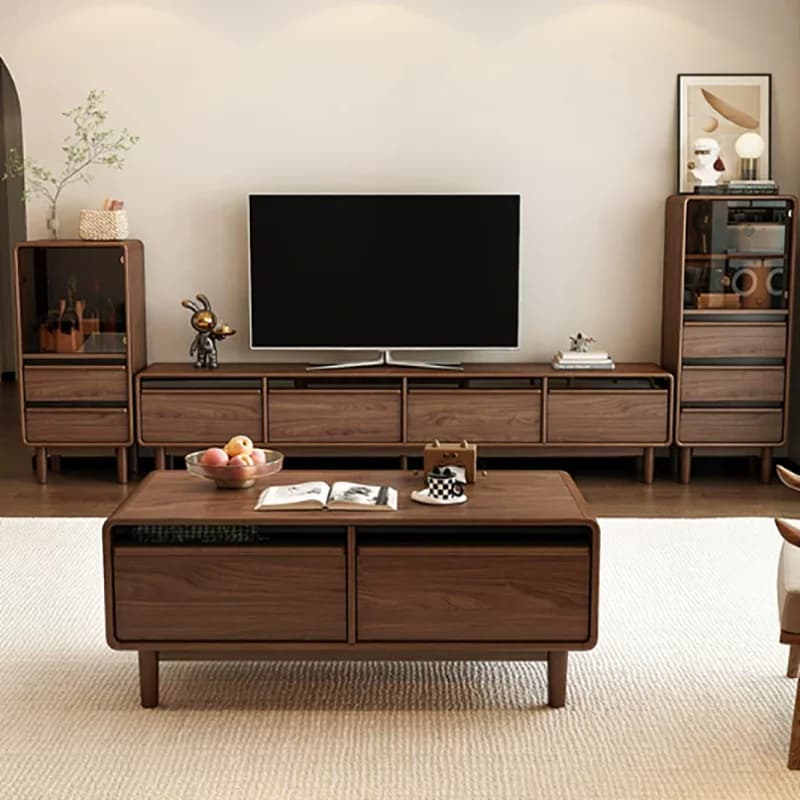 Hotel Collectable TV Stand Functional Customizable Media Console Sideboard Cupboard Fernsehschrank Living Room Cabinet Furniture