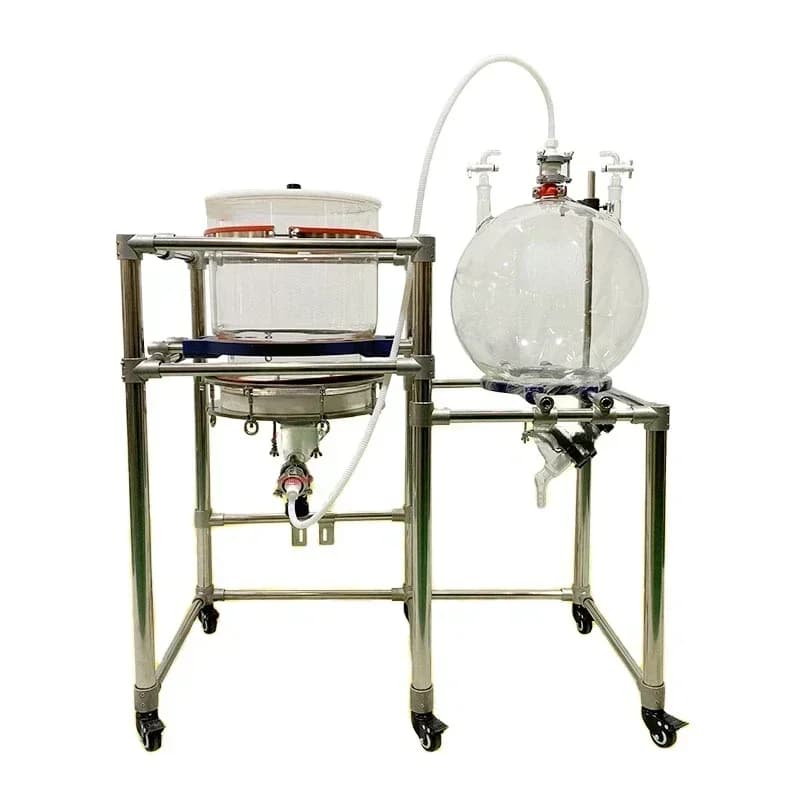 Hot Sale Lab 10l-50l Removable Buchner Funnel Ceramic  Vacuum Filter Machine Hot sales