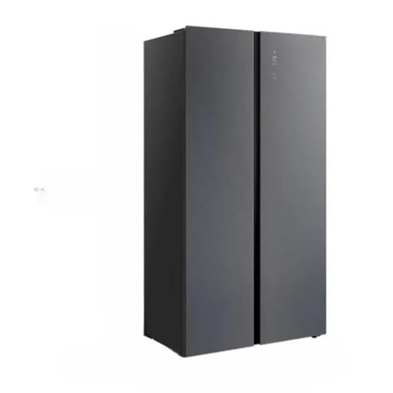 613 liters of magic gray opposite door refrigerator 63.5cm ultra-thin three-layer drawer full space purification-gray
