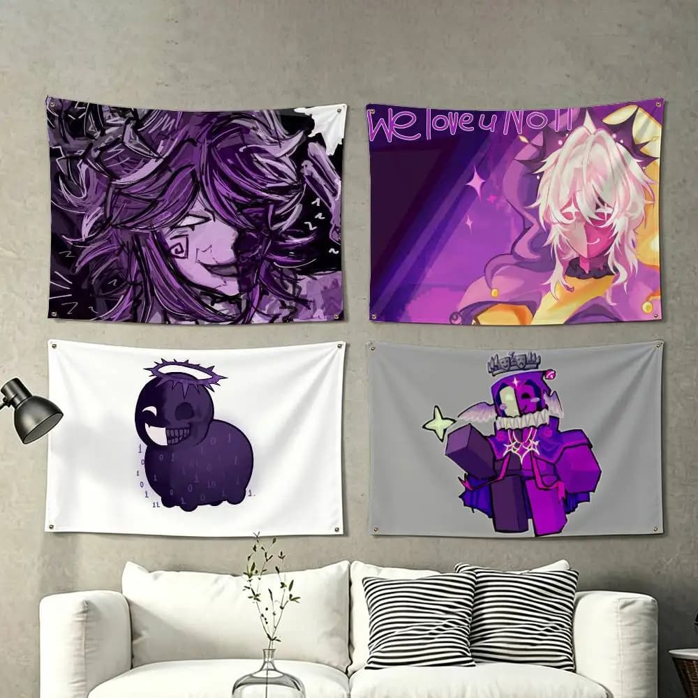 Forsaken Pin Creative Noli  Flags Wall Hanging Tapestry Outdoor Garage Room Decorative flag Background Blanket