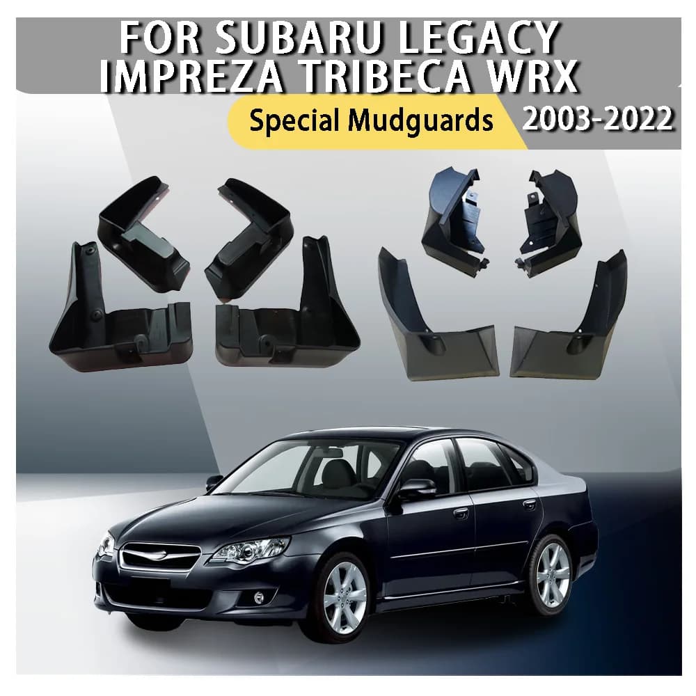 Special Mudguards For Subaru Legacy Impreza Tribeca WRX 2006 2007 2008 2009 2010 2011 2012 2015 2006-2023 Cars Accessories