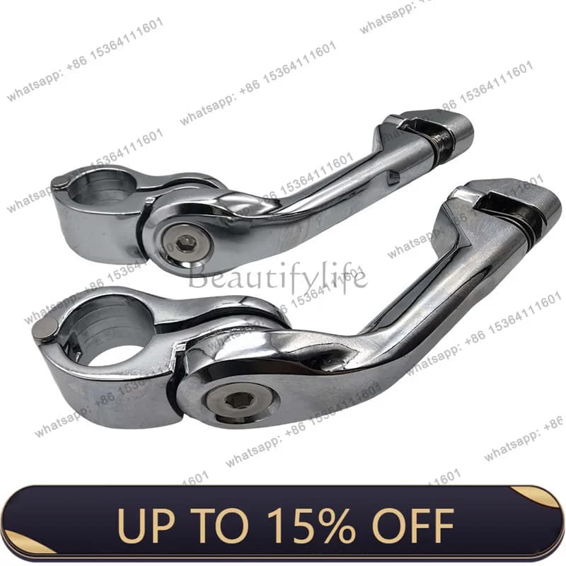 LX cross-border motorcycle universal application metal durable long pedal bracket