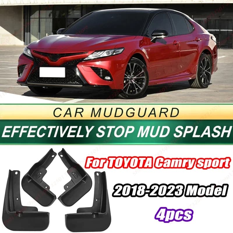 For TOYOTA Camry sport 2018-2023 Model 4PCS Front Rear Mud Flaps Splash Guards Fender Mudguards Auto Accessories
