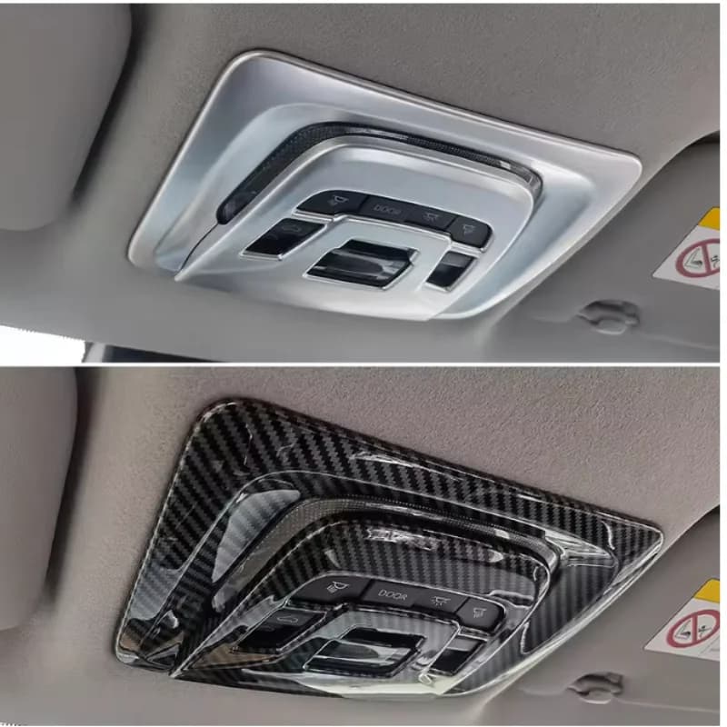 Car Front Rear Reading Light Frame Roof Lamp Cover Sticker For Toyota Corolla Cross XG10 2022 2023 2024 Hybrid Car
