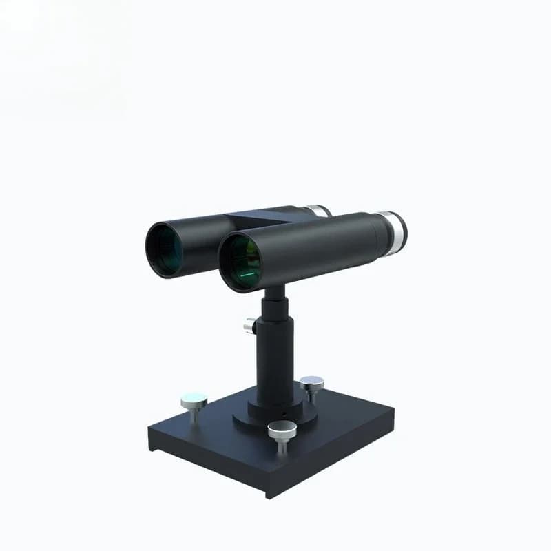 SM-4 times binocular front mirror telescope optical axis calibration non-parallelism magnification difference optical test