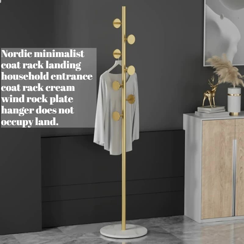 Design Nordic Clothes Rack Metal Office Living Room Hotel Clothes Rack Standing Gold Perchero Ropa De Pie Home Furniture