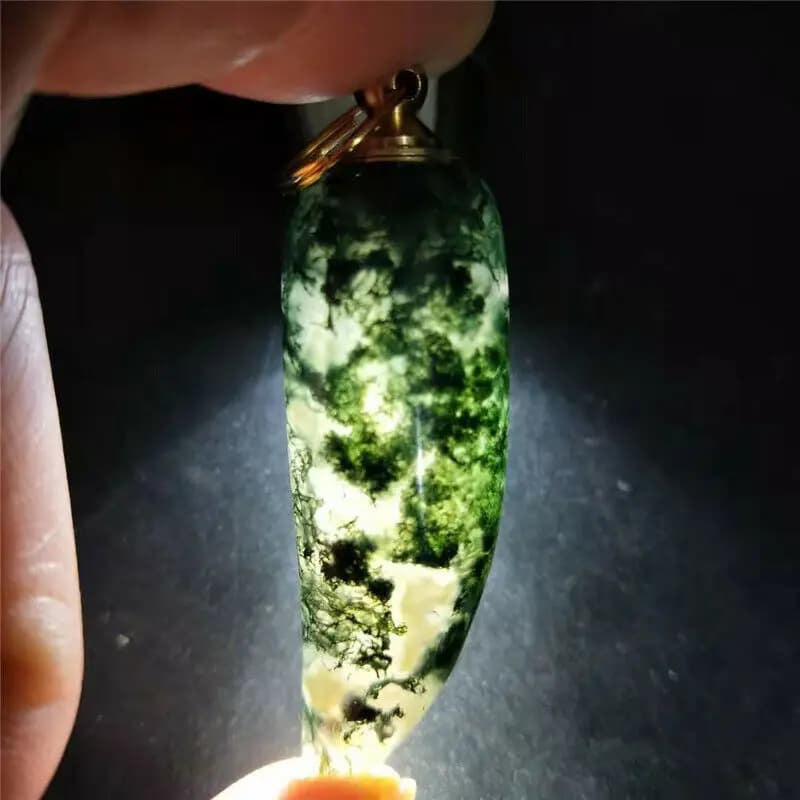 Aquatic agate snuff bottle natural handmade craft chinese antique collection