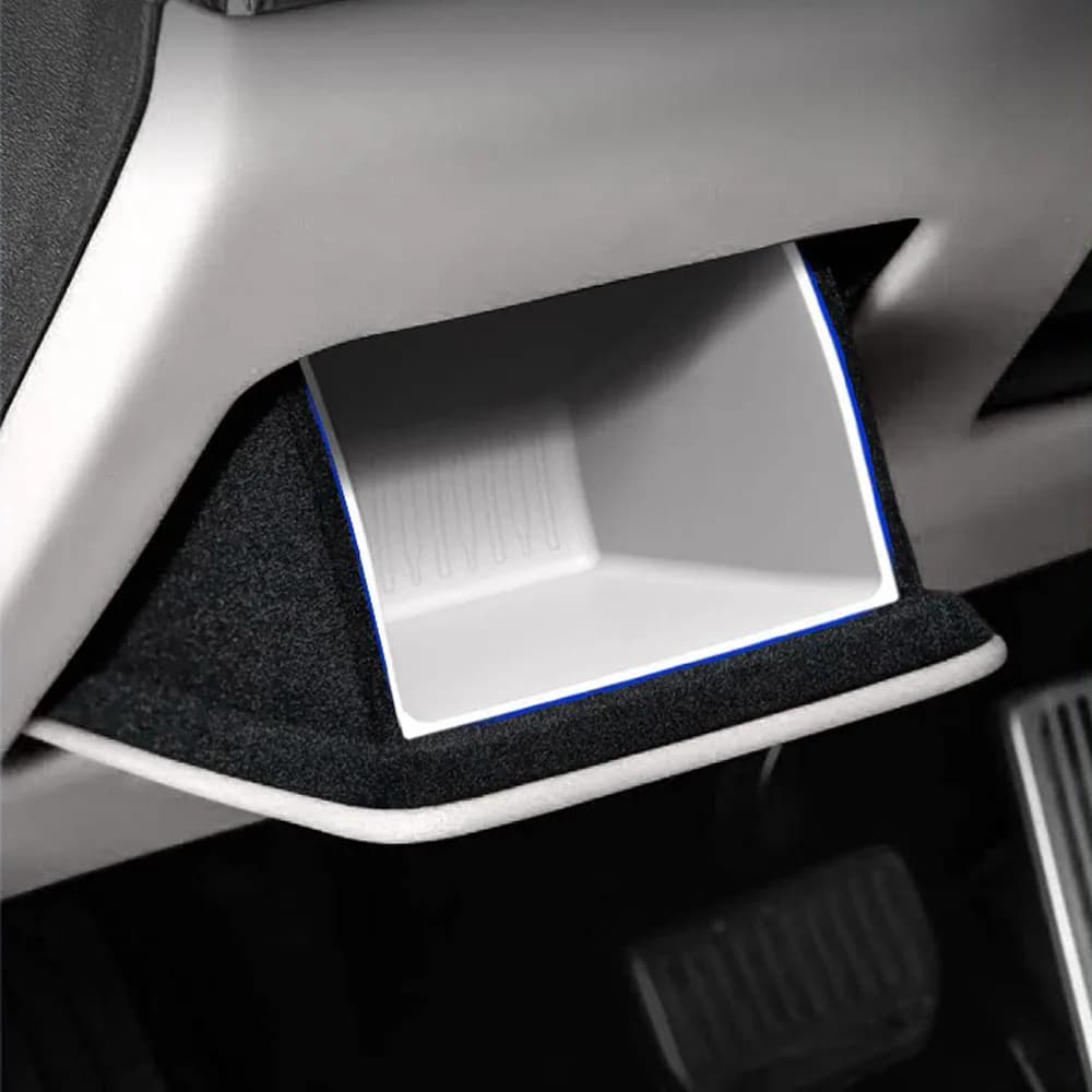 Storage Box Under Steering Wheel Silicone Material Interior Accessories Fit For ZEEKR 8X Anti Fouling And Scratch Resistant