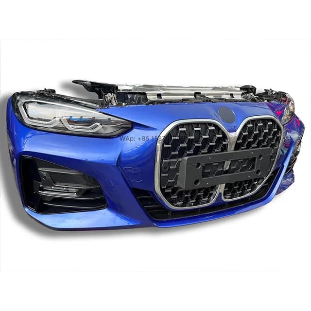 Front Bumper, Grill, Radiator Fan, Parking Sensor, Diffuser, Absorber and Trailer Cover of the for 4 Series G22 Model