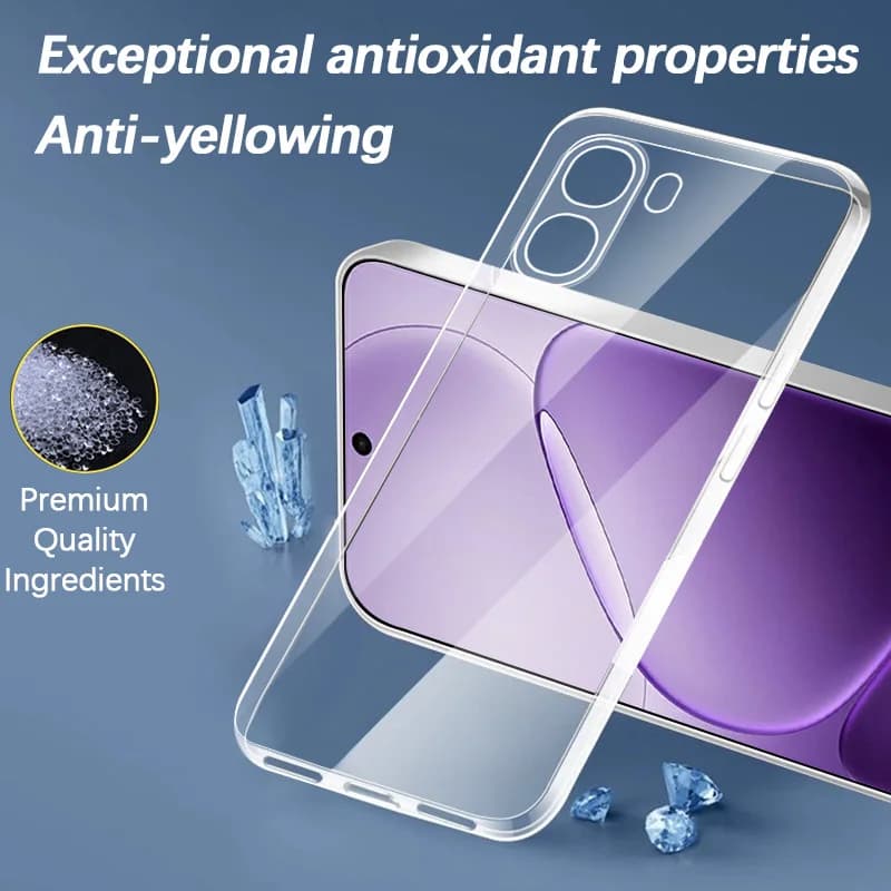 Ultra Thin Invisible Clear Phone Case Covers for OPPO K14x OPPOK14x 5G CPH2871 Super Light Slim TPU Transparent Shockproof Bags