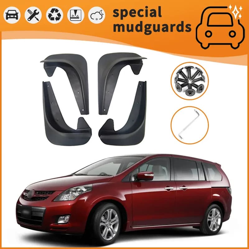 Suitable for 06-10 Mazda Mazda MPV fender car tire anti-splash mudguard