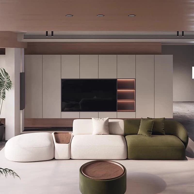 Fashion Interior Living Room Sofas Beauty Large Wooden Events Party Relaxing Living Room Sofas Clear Sillon Cama Home Decoration