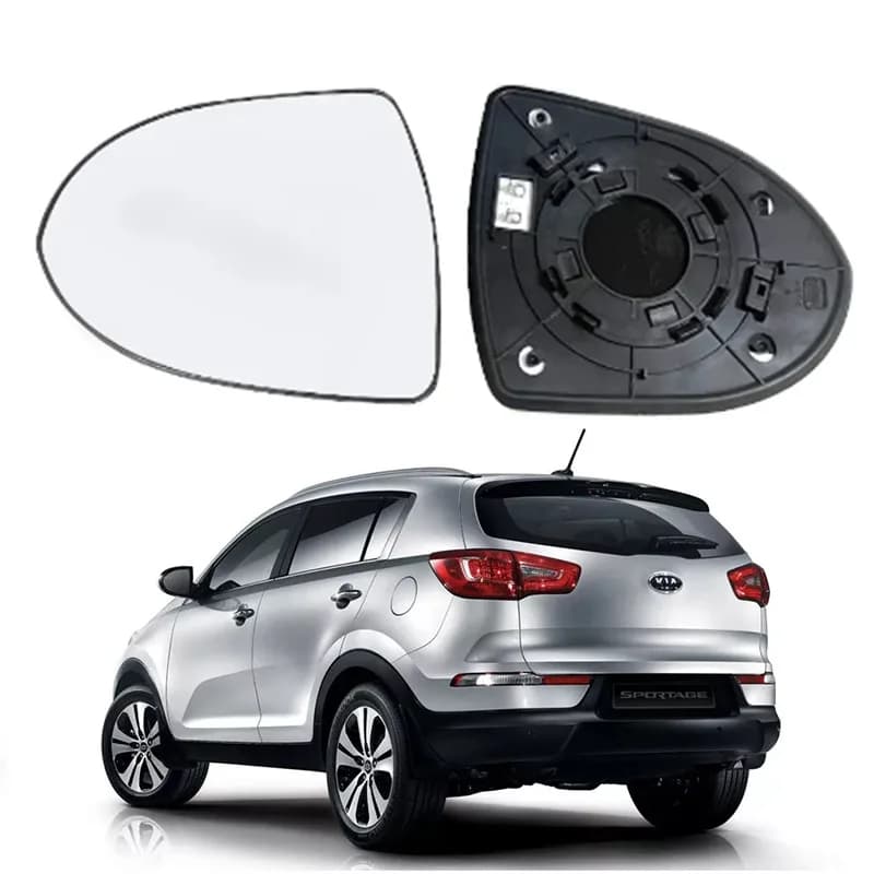 For 11-15 Kia Sportage R with heated reverse mirror,Rear view lens replacement