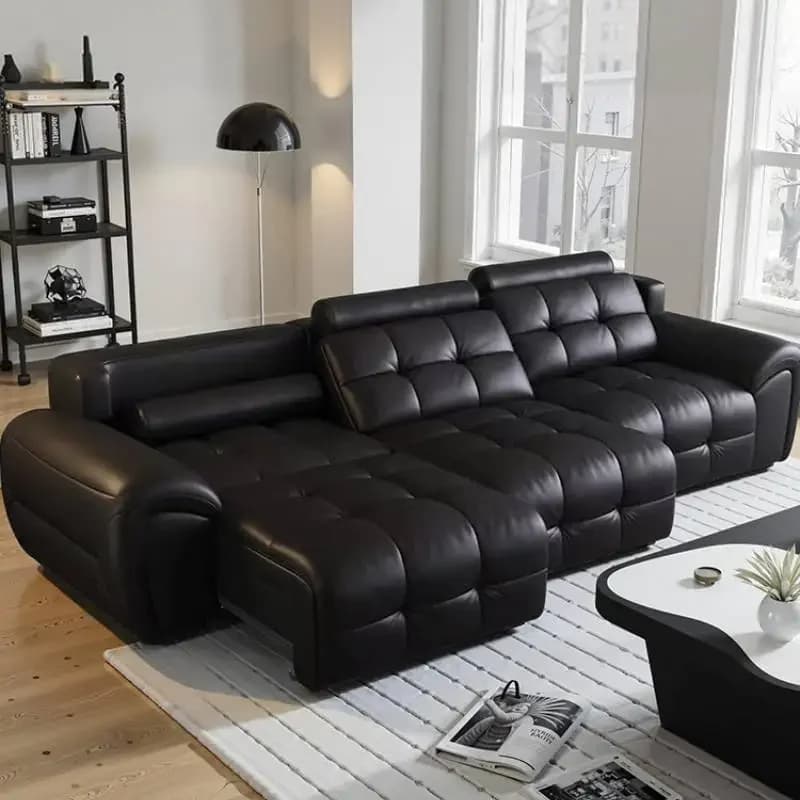 Armrest Black Electric Recliner Sofas China Cheap Nordic European Living Room Sofas Italian Luxury Woonkamerbanken Furniture