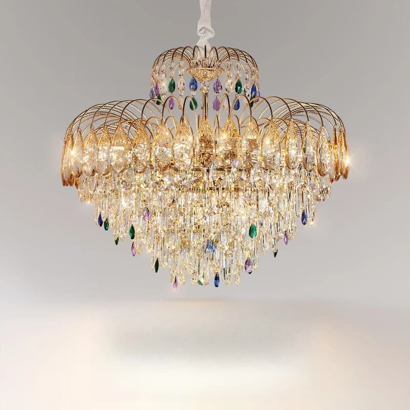 Hall chandelier, Nordic modern minimalist creative personalized living room bedroom light LED eye protection room chandelier