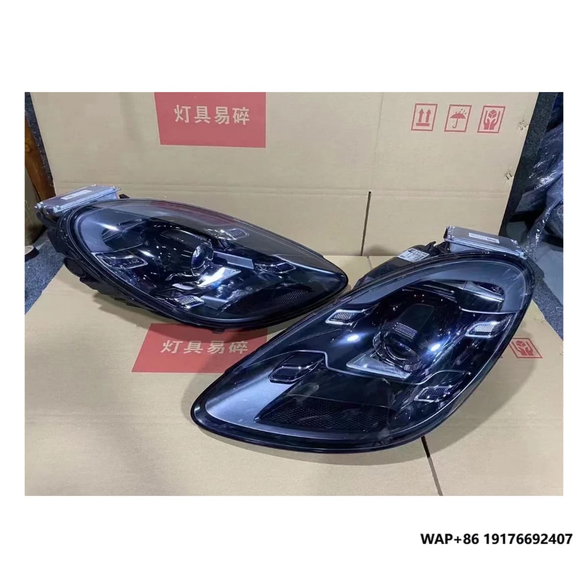 DOS LED Headlight Assembly for'Porsche for Cayenne Macan 911 Panamera 982 Boxster 718 Manca Models