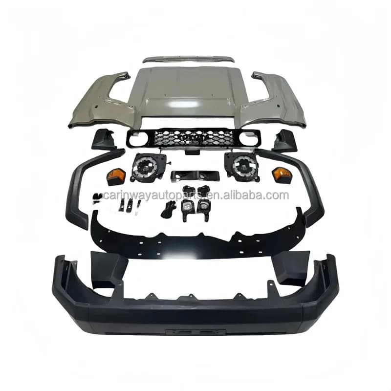 Front Bumper body Kit Upgr Lc75 To Lc76 2024 Car Accessories auto Parts Spa