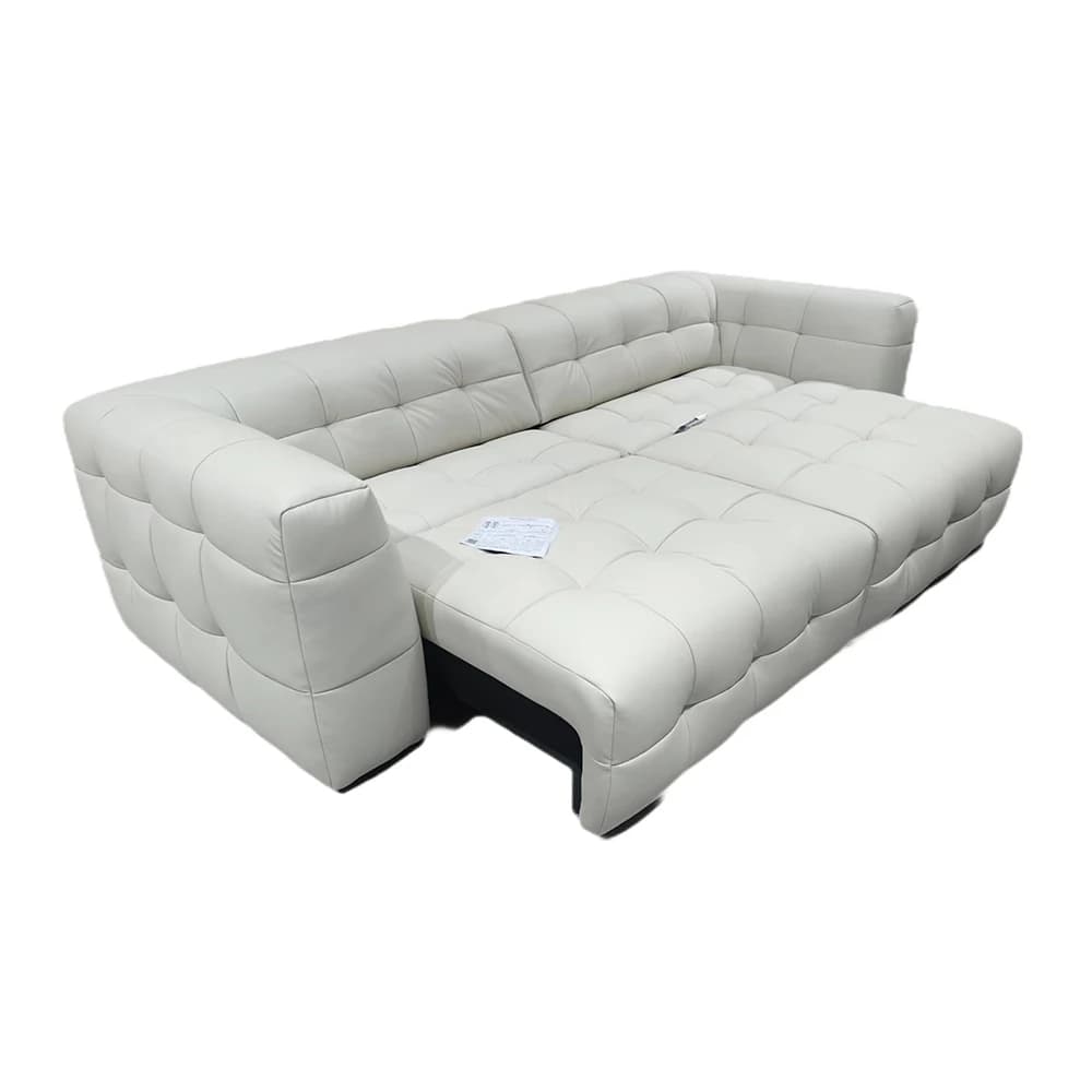 Multifunctional Convertible Sofa Bed, Modern Genuine Leather Folding Marshmallow Couch Cama Living Room Home Furniture