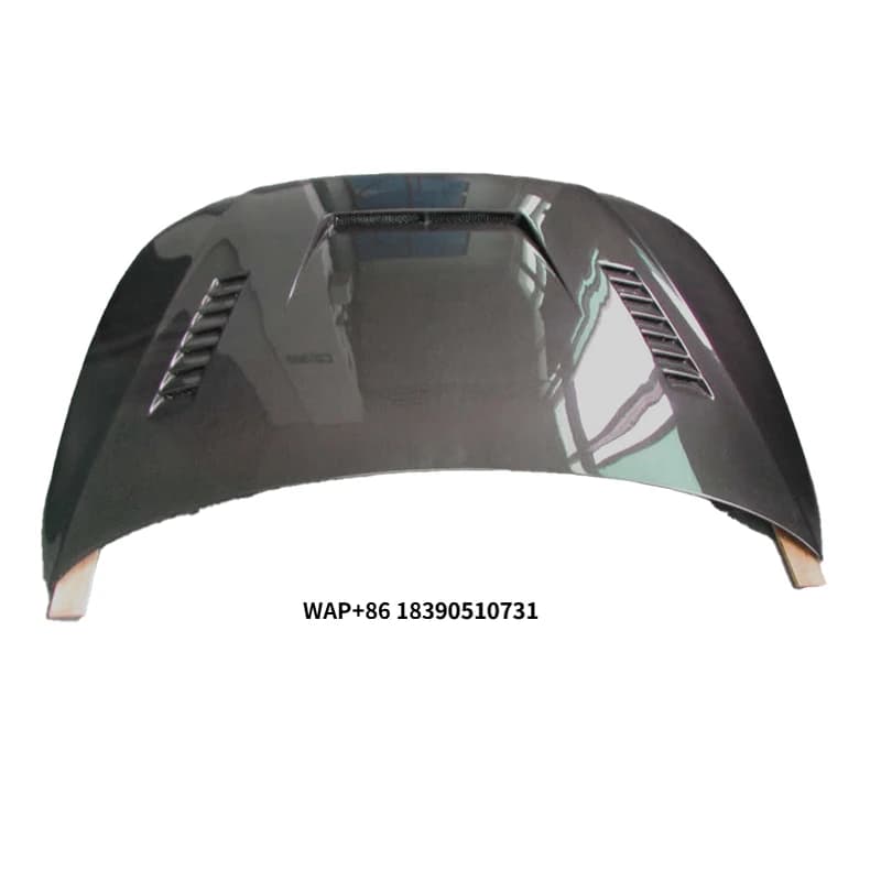 High Quality S5 Style Carbon Fiber Fibre Engine Hood Vent Car Bonnet for A5 2009-2011 2010