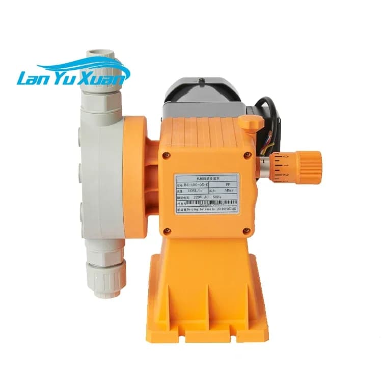 202580L/H Electric Acid Chlorine Dosing Pump  Metering Pump for Chemical Liquid