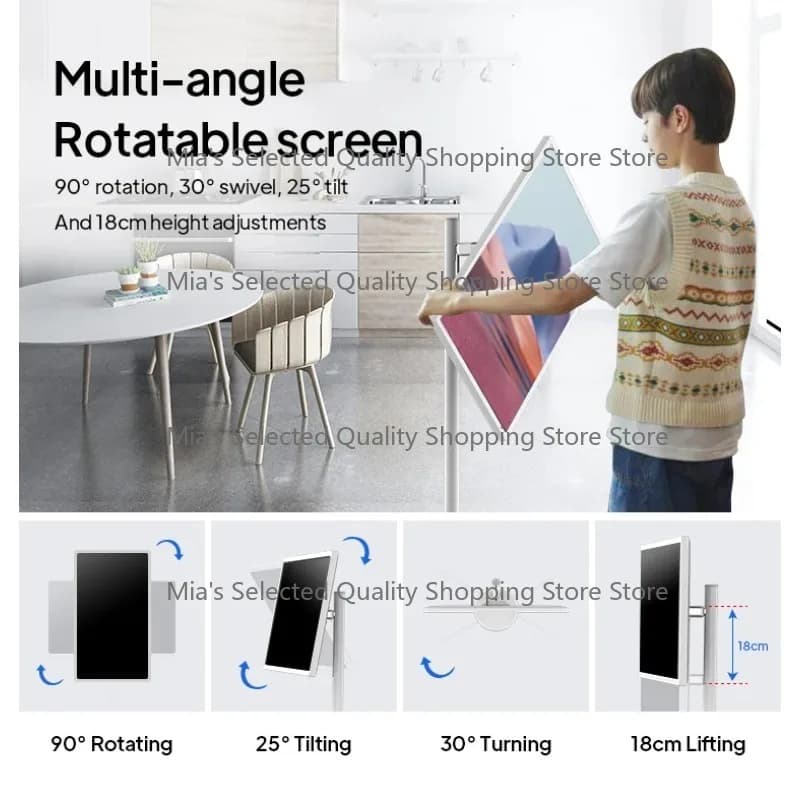 24 Inch 32 Inch LCD InCell Touch Screen Display Monitor with Stand Built-in Battery for Portable Desktop PC Workstation