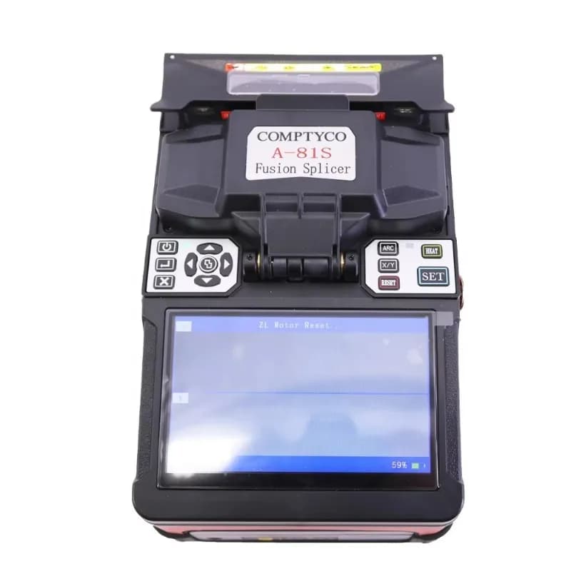 A-81S Automatic FTTH Fiber Optical Welding Splicing 9S Optical Fiber Welding Machine