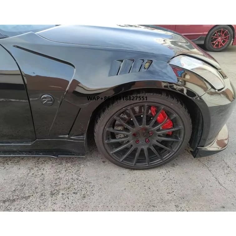CF Carbon Fiber 2002 to 2008 350Z Z33 YC 1 Style Front Fender Body Kit for 350Z Z33  Front Fender