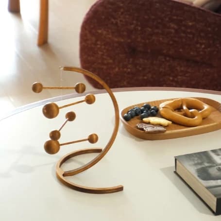 Creative Dynamic Balance Hot Bending Wooden Home Decoration Crafts Ornaments Unique and Exquisite Gifts