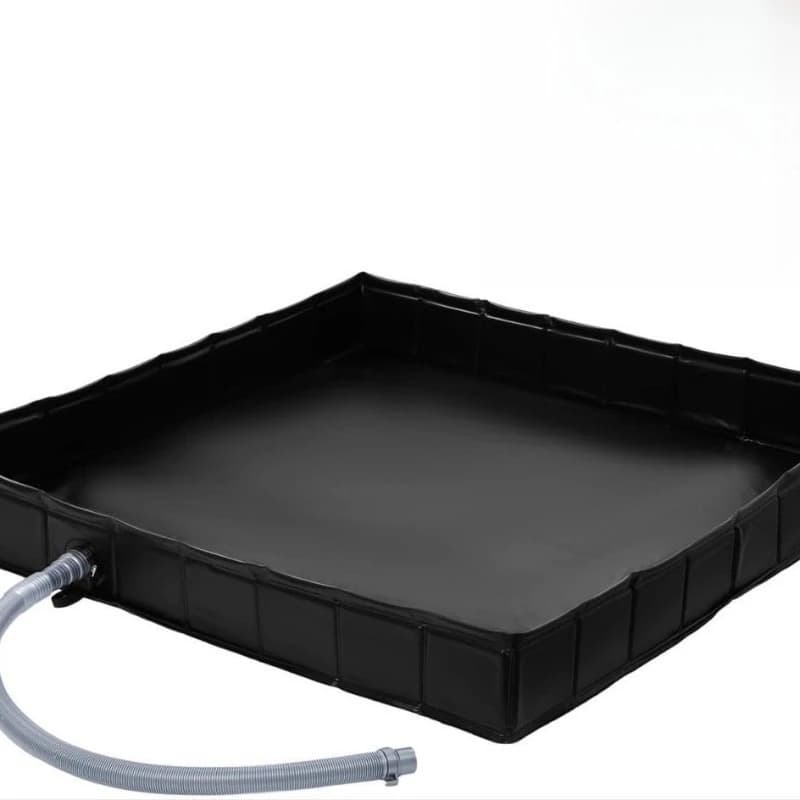 Adult outdoor shower tray, removable PVC shower pool tent, portable portable water basin