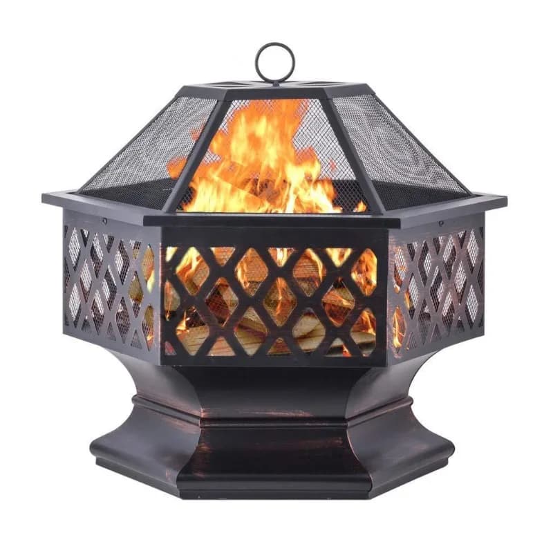 Outdoor Bonfire Garden Party Bonfire Rack Wood stove, charcoal barbecue brazier Heating stove
