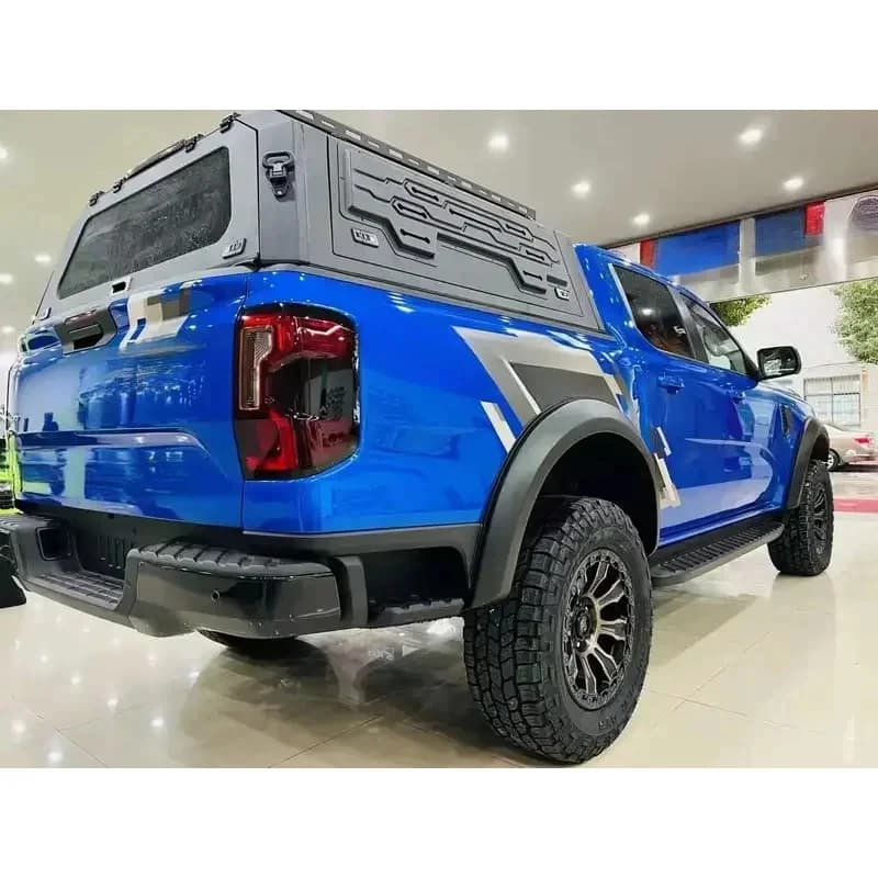 PrimeSelect -Fit Pickup Hard Top Canopy Ranger Raptor Cap Rainproof Aluminum Truck Bed Topper Canopi