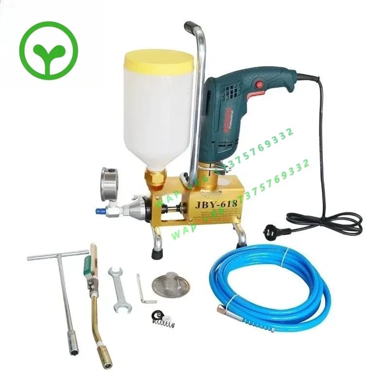 High pressure polyurethane grouting machine with motor grouting pump for Pu grouting and waterproofing